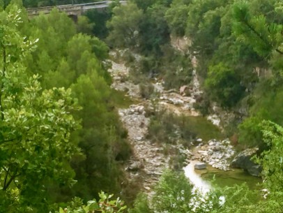 Vista del río Regal